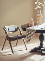 Cebu Grey Wash Elm Wood Folding Chair - Bargainia.com - 5018705994413