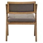 Cebu Grey Wash Elm Wood Folding Chair - Bargainia.com - 5018705994413