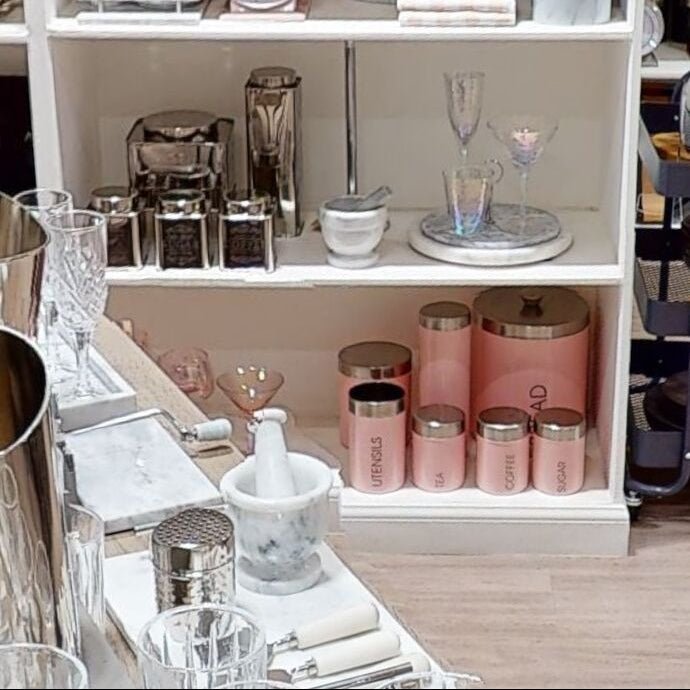 Chai Silver Pasta Canister - Bargainia.com - 5018705792255