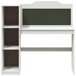 Chalkboard Desk White 120 x 45 x 118.5 cm Engineered wood - Bargainia.com - 