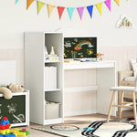 Chalkboard Desk White 120 x 45 x 118.5 cm Engineered wood - Bargainia.com - 