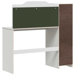 Chalkboard Desk White 120 x 45 x 118.5 cm Engineered wood - Bargainia.com - 