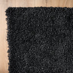 Charcoal Thick Shaggy Rug - California - Bargainia.com - 