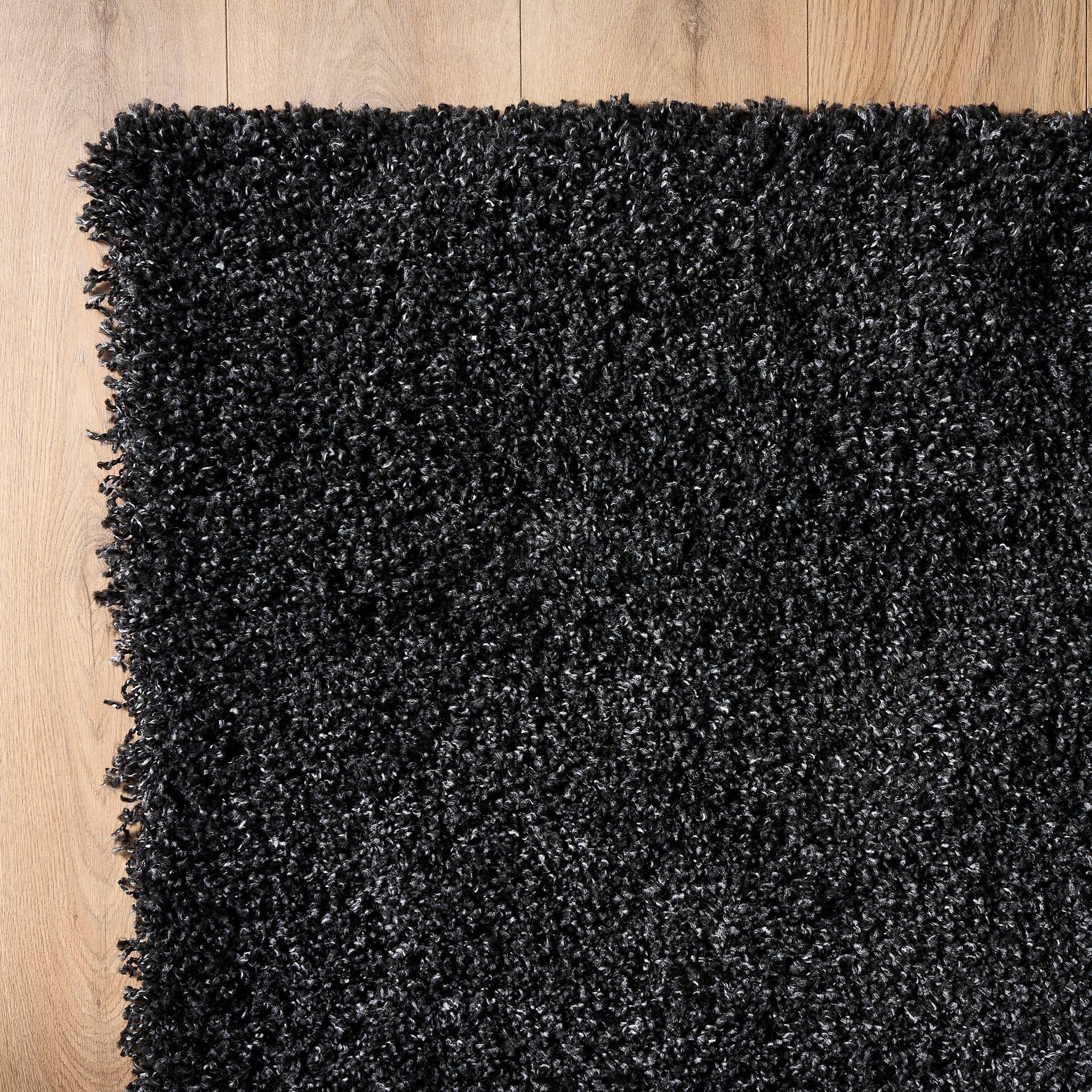 Charcoal Thick Shaggy Rug - California - Bargainia.com - 