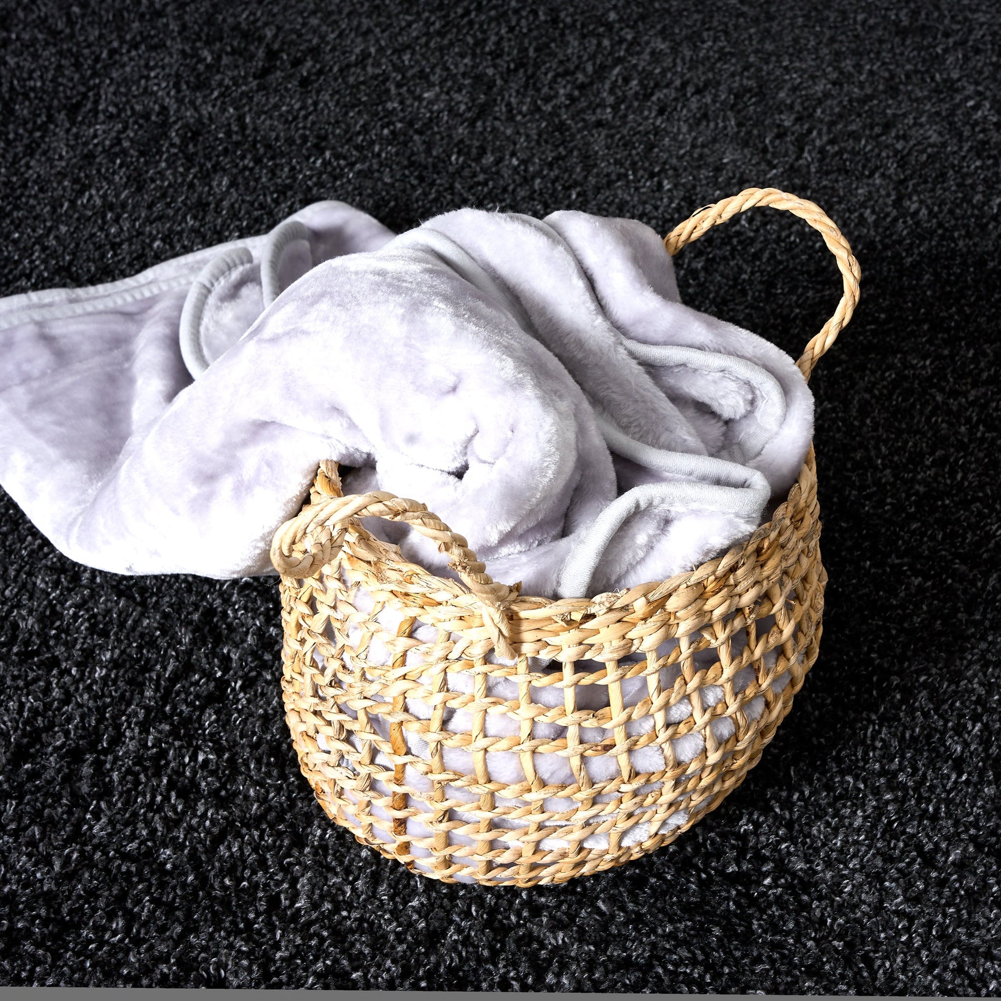 Charcoal Thick Shaggy Rug - California Rugs Rug Masters