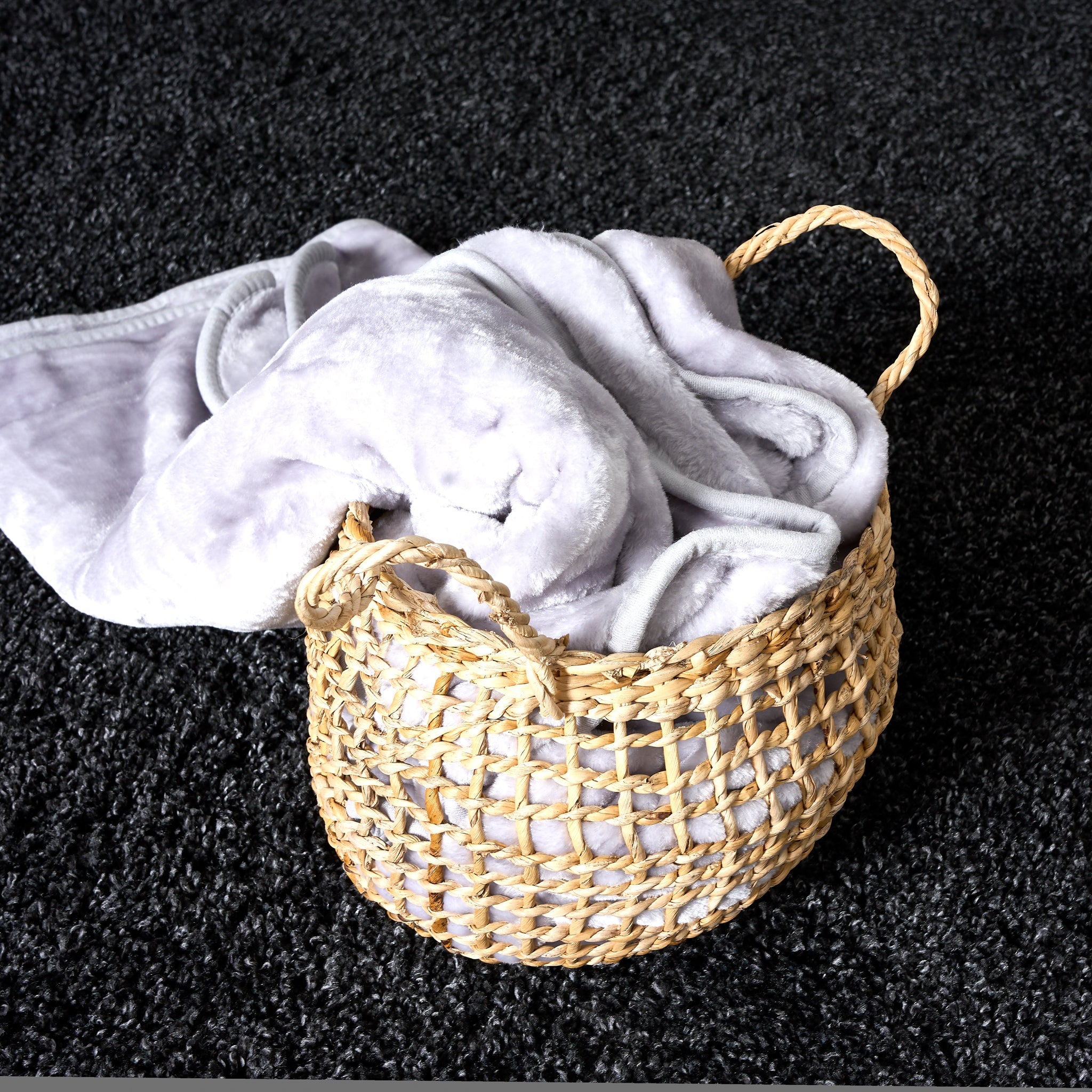 Charcoal Thick Shaggy Rug - California Rugs Rug Masters