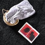 Charcoal Thick Shaggy Rug - California - Bargainia.com - 