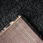 Charcoal Thick Shaggy Rug - California - Bargainia.com - 