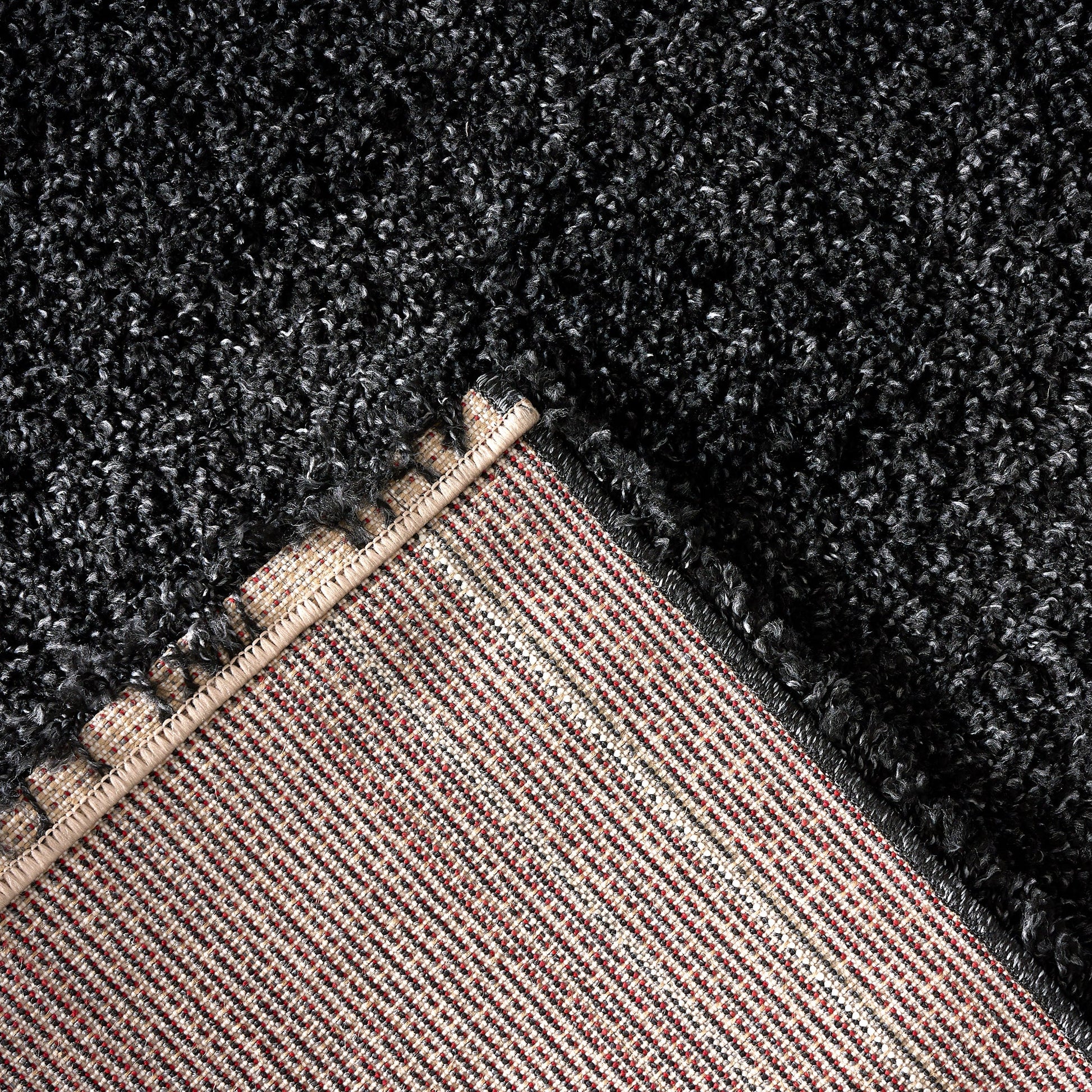 Charcoal Thick Shaggy Rug - California Rugs Rug Masters