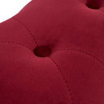 Chesterfield Sofa Suite - Wine Red Velvet - Bargainia.com - 