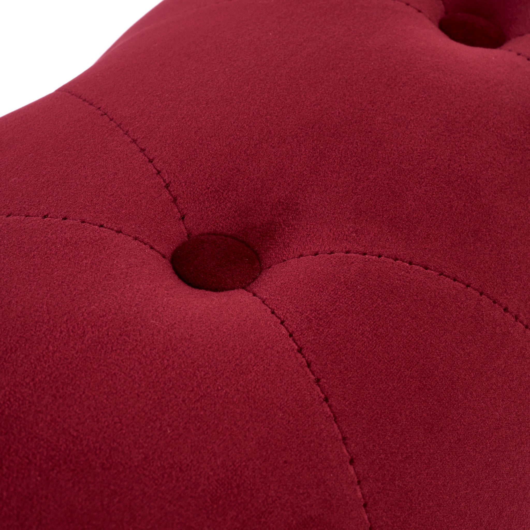 Chesterfield Sofa Suite - Wine Red Velvet