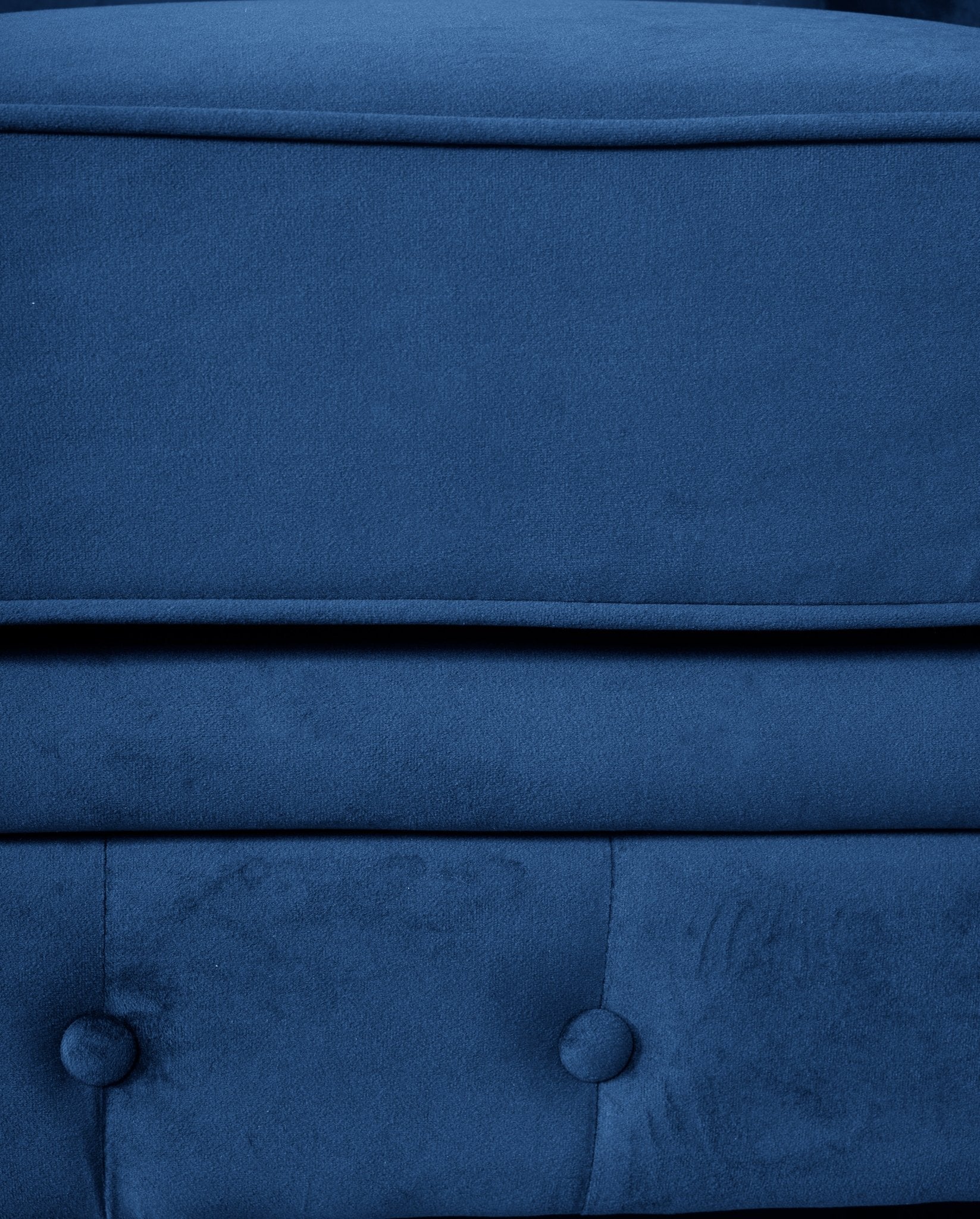 Chesterfield Velvet Armchair - Blue Furniture Bargainia
