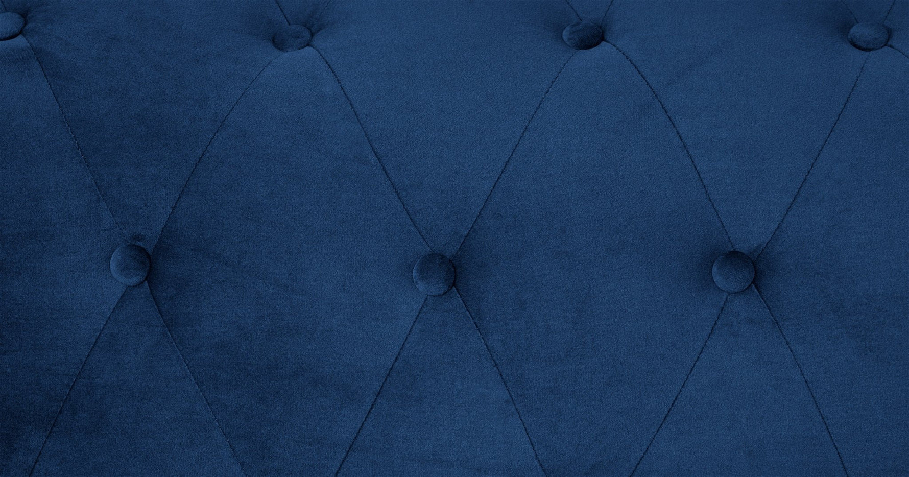 Chesterfield Velvet Arm Chair - Blue - Bargainia.com - 