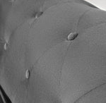 Chesterfield Velvet Arm Chair - Grey - Bargainia.com - 