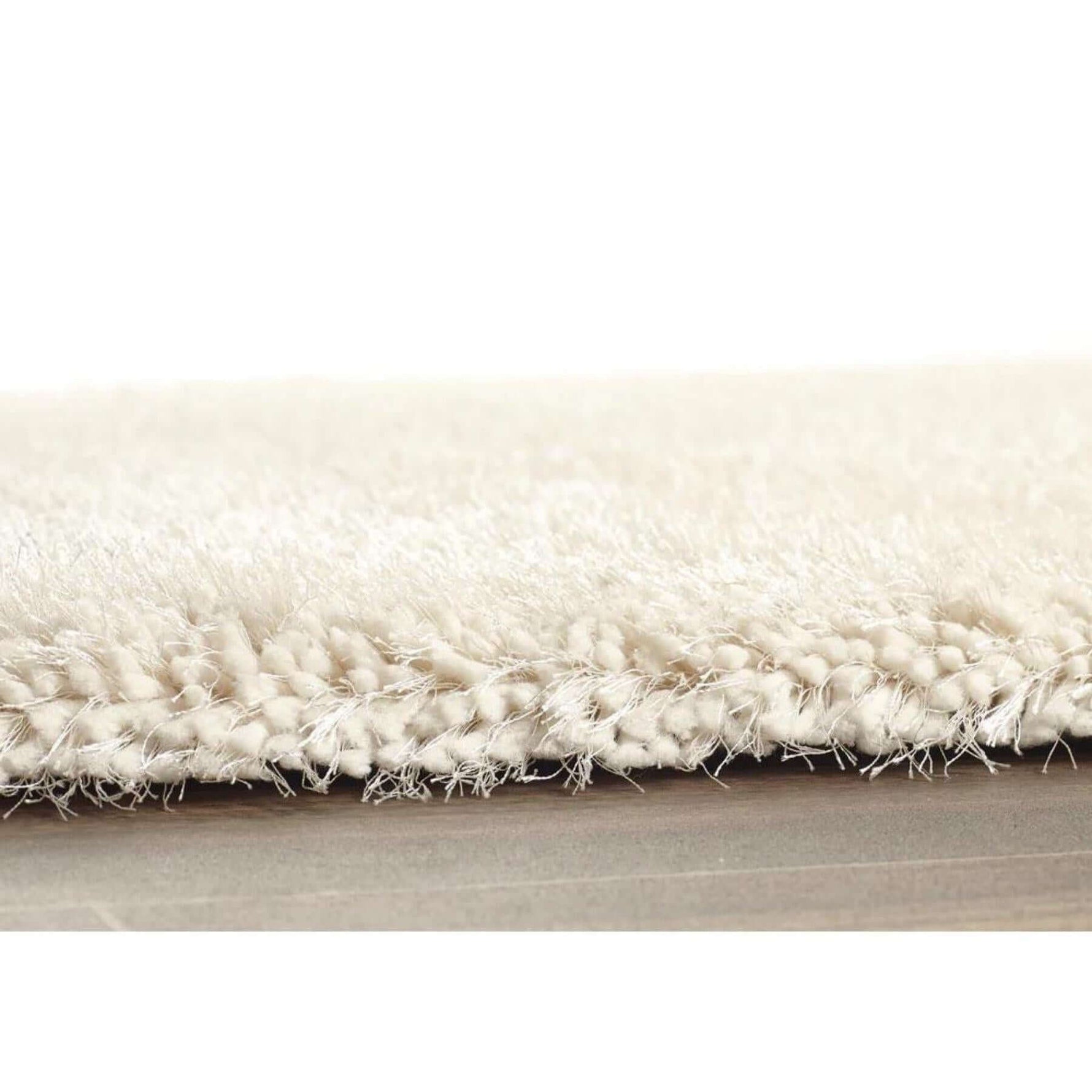 Chicago Cream Shaggy Rug - Bargainia.com - 