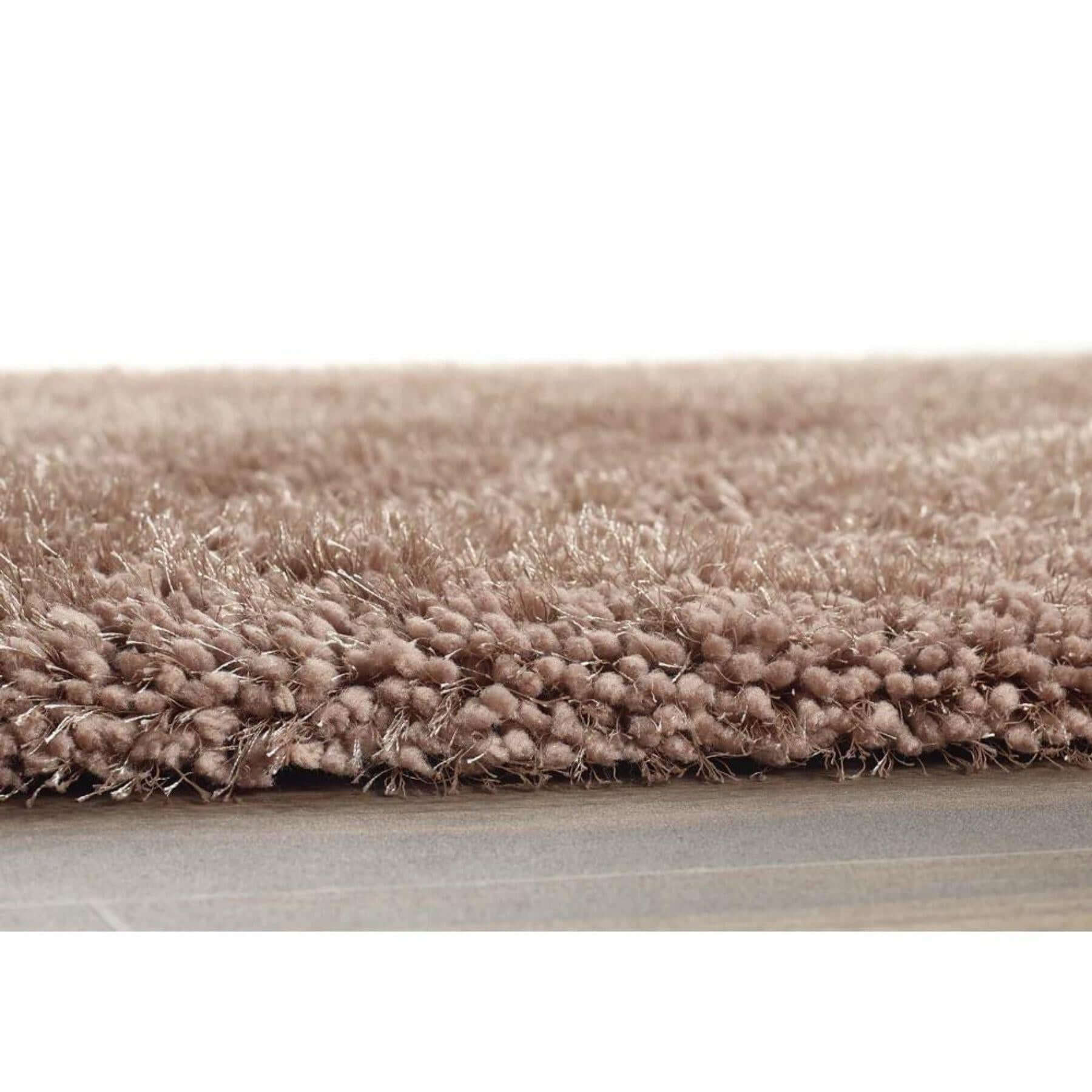 Chicago Latte Shaggy Rug - Bargainia.com - 5026134022652 - CHICAG_LATTEX_090X150