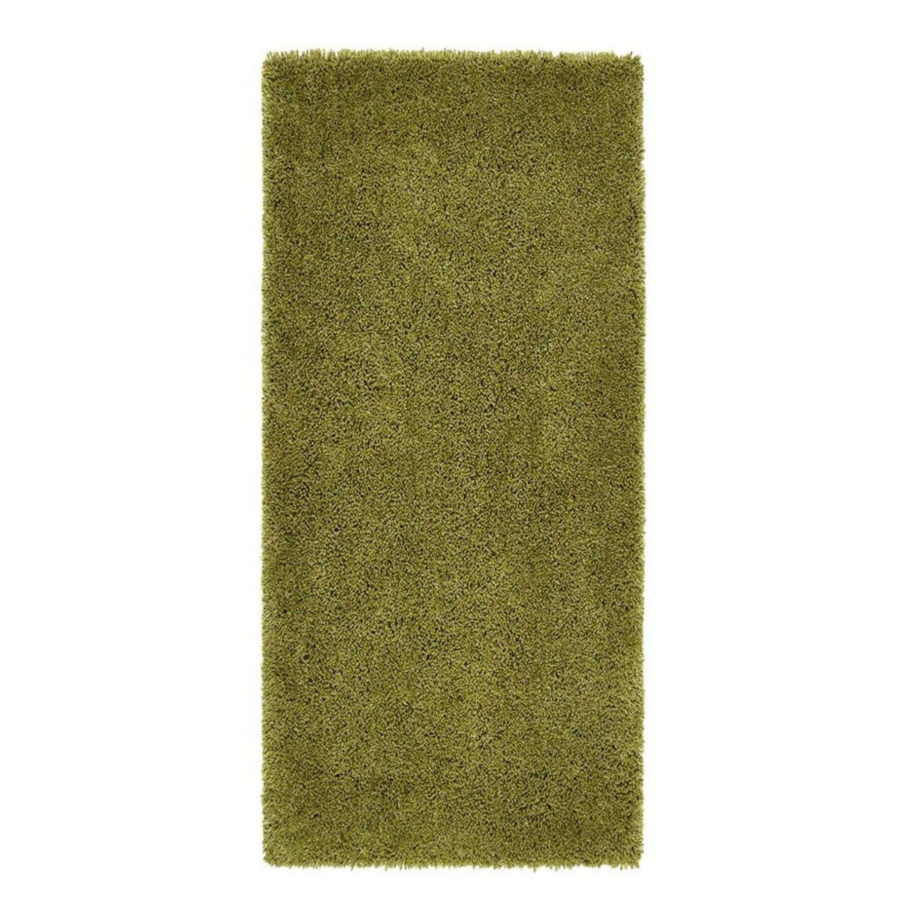 Chicago Olive Green Shaggy Rug - Bargainia.com - 5026134039636 - CHICAG_OLIVEX_067X200
