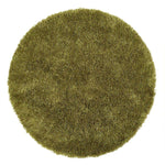 Chicago Olive Green Shaggy Rug - Bargainia.com - 