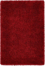 Chicago Red Shaggy Rug - Bargainia.com - 