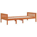 Children's Bed without Mattress Wax Brown 90x200 cm Solid Wood Pine - Bargainia.com - 