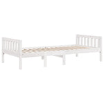 Children's Bed without Mattress White 90x200 cm Solid Wood Pine - Bargainia.com - 