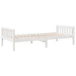 Children's Bed without Mattress White 90x200 cm Solid Wood Pine - Bargainia.com - 