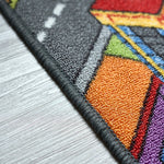 Children's Big City Mat Town Car Roads Rug - Bargainia.com - 