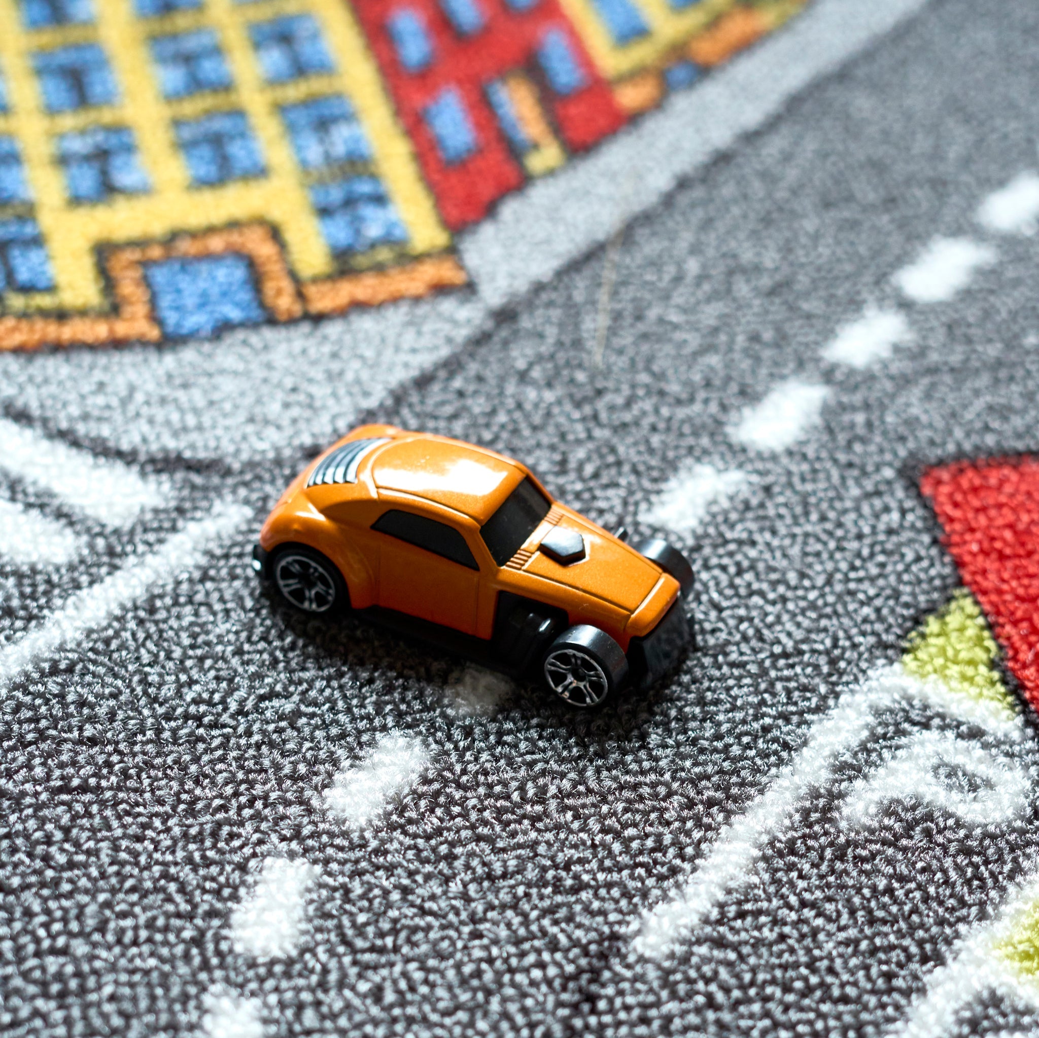 Children's Big City Mat Town Car Roads Rug Big City Kids Play Mat Clearance