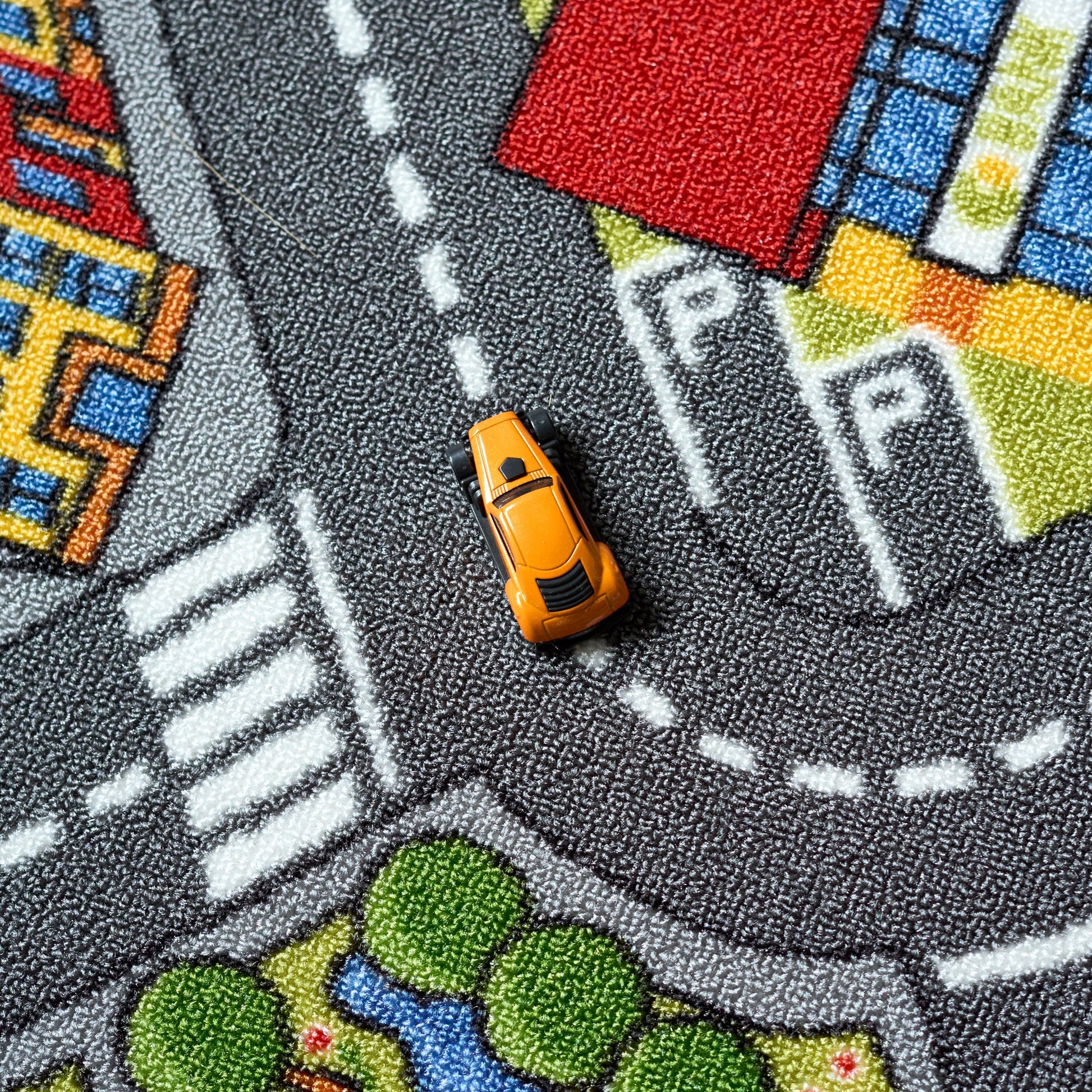 Children's Big City Mat Town Car Roads Rug Big City Kids Play Mat Clearance