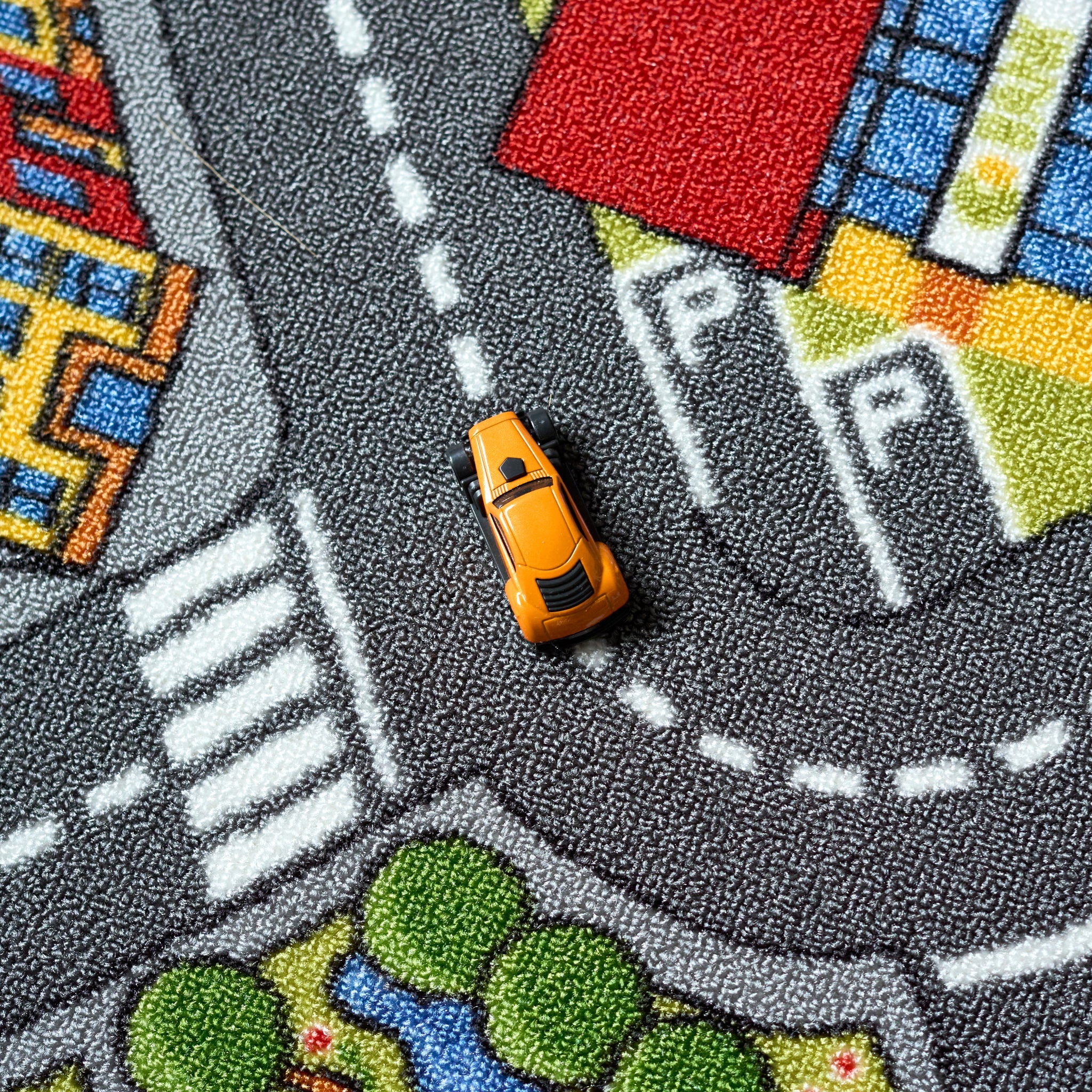 Children's Big City Mat Town Car Roads Rug Big City Kids Play Mat Clearance