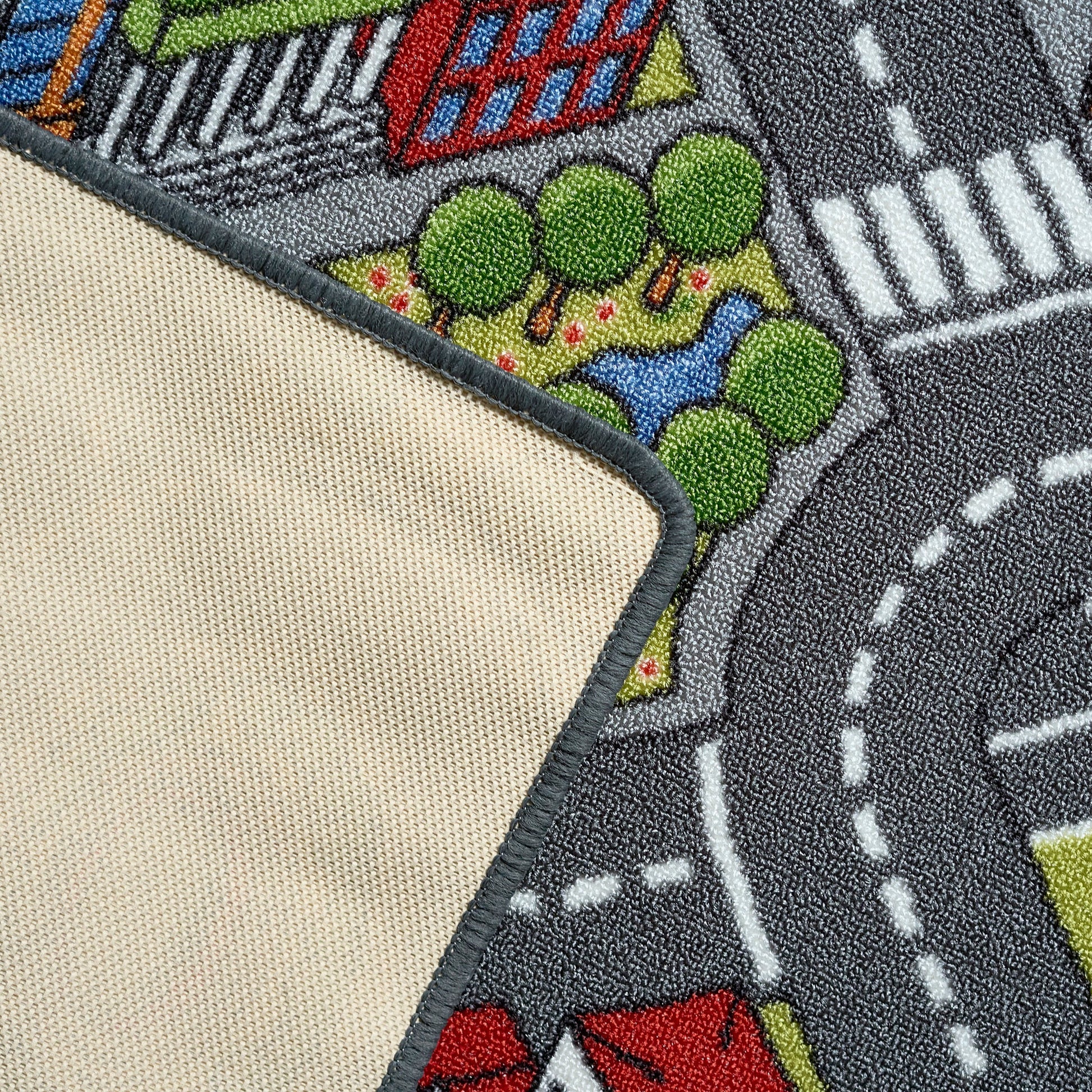 Children's Big City Mat Town Car Roads Rug Big City Kids Play Mat Clearance