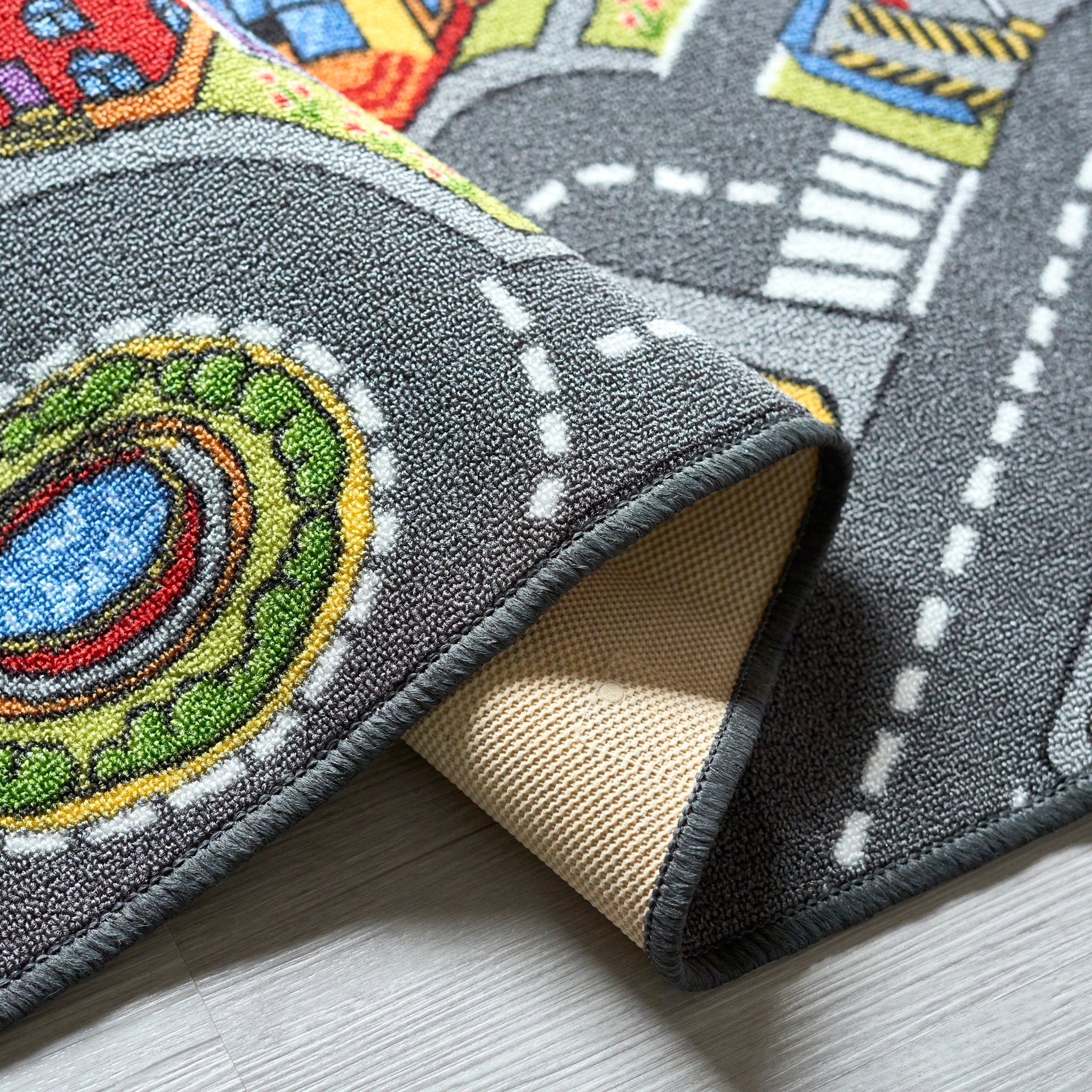 Children's Big City Mat Town Car Roads Rug Big City Kids Play Mat Clearance