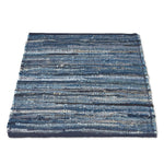 Chindi Handwoven Denim Recycled Rag Rug - Bargainia.com - 