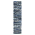 Chindi Handwoven Denim Recycled Rag Rug - Bargainia.com - 