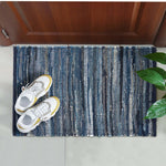 Chindi Handwoven Denim Recycled Rag Rug - Bargainia.com - 