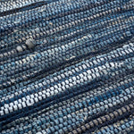 Chindi Handwoven Denim Recycled Rag Rug - Bargainia.com - 