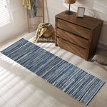 Chindi Handwoven Denim Recycled Rag Rug - Bargainia.com - 
