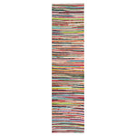 Chindi Handwoven Multi Coloured Recycled Rag Rug - Bargainia.com - 
