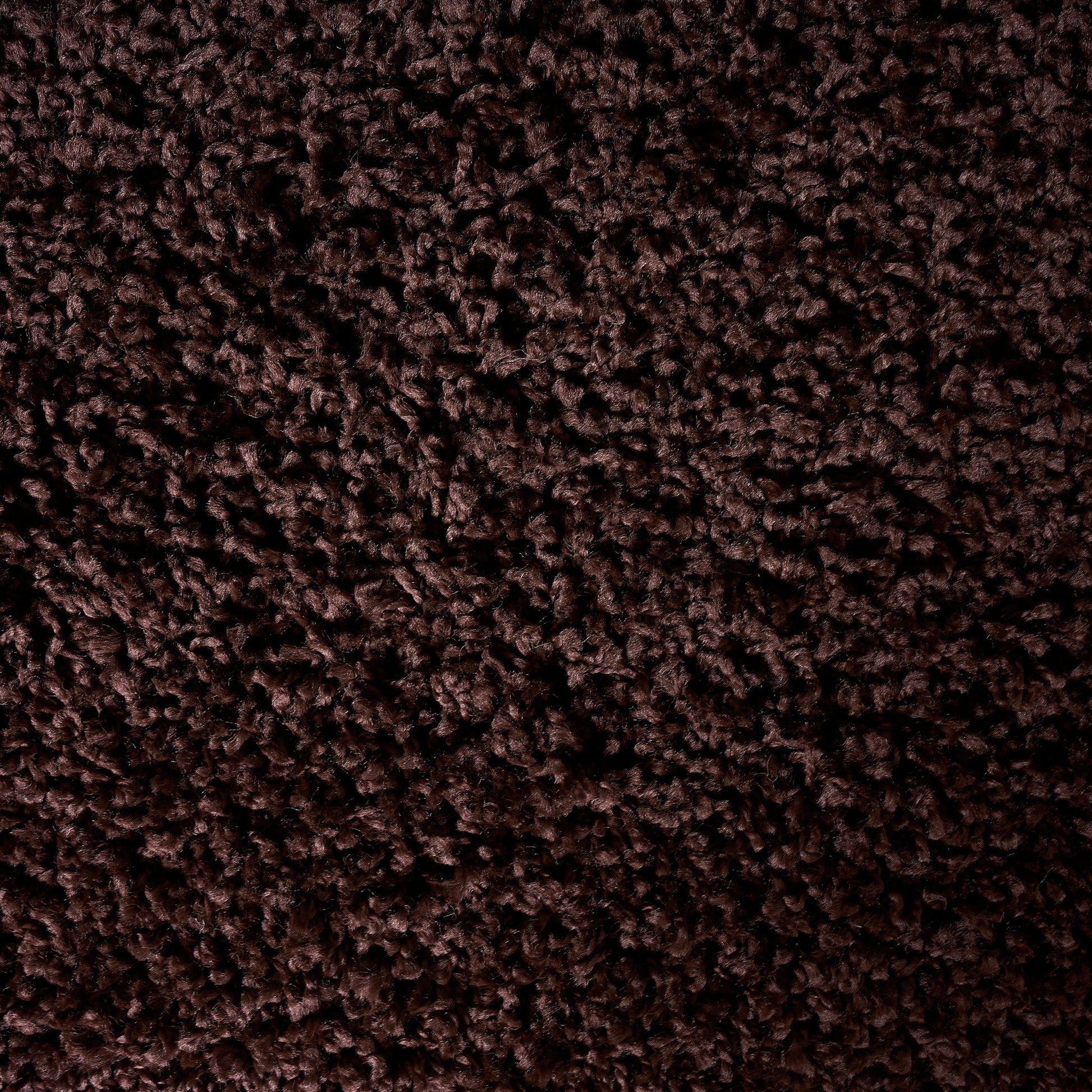 Chocolate Brown Thick Shaggy Rug - California Rugs Rug Masters