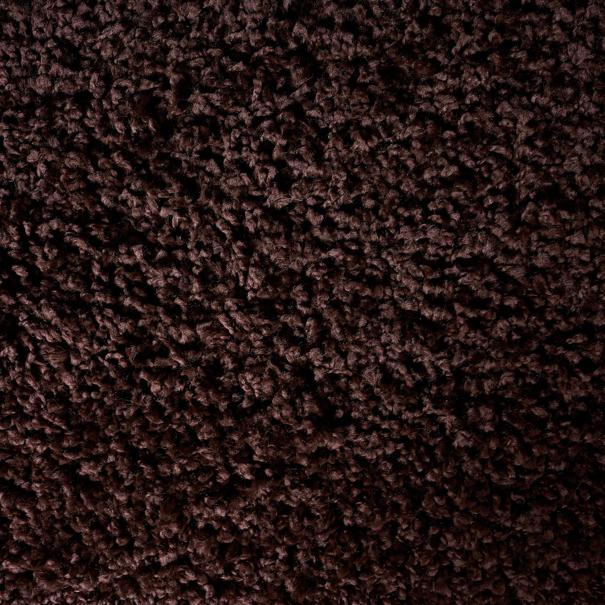 Chocolate Brown Thick Shaggy Rug - California Rugs Rug Masters
