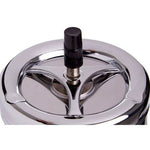 Chrome Effect Large Spinning Ashtray - Bargainia.com - 5018705204369