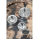 Chrome Effect Large Spinning Ashtray - Bargainia.com - 5018705204369
