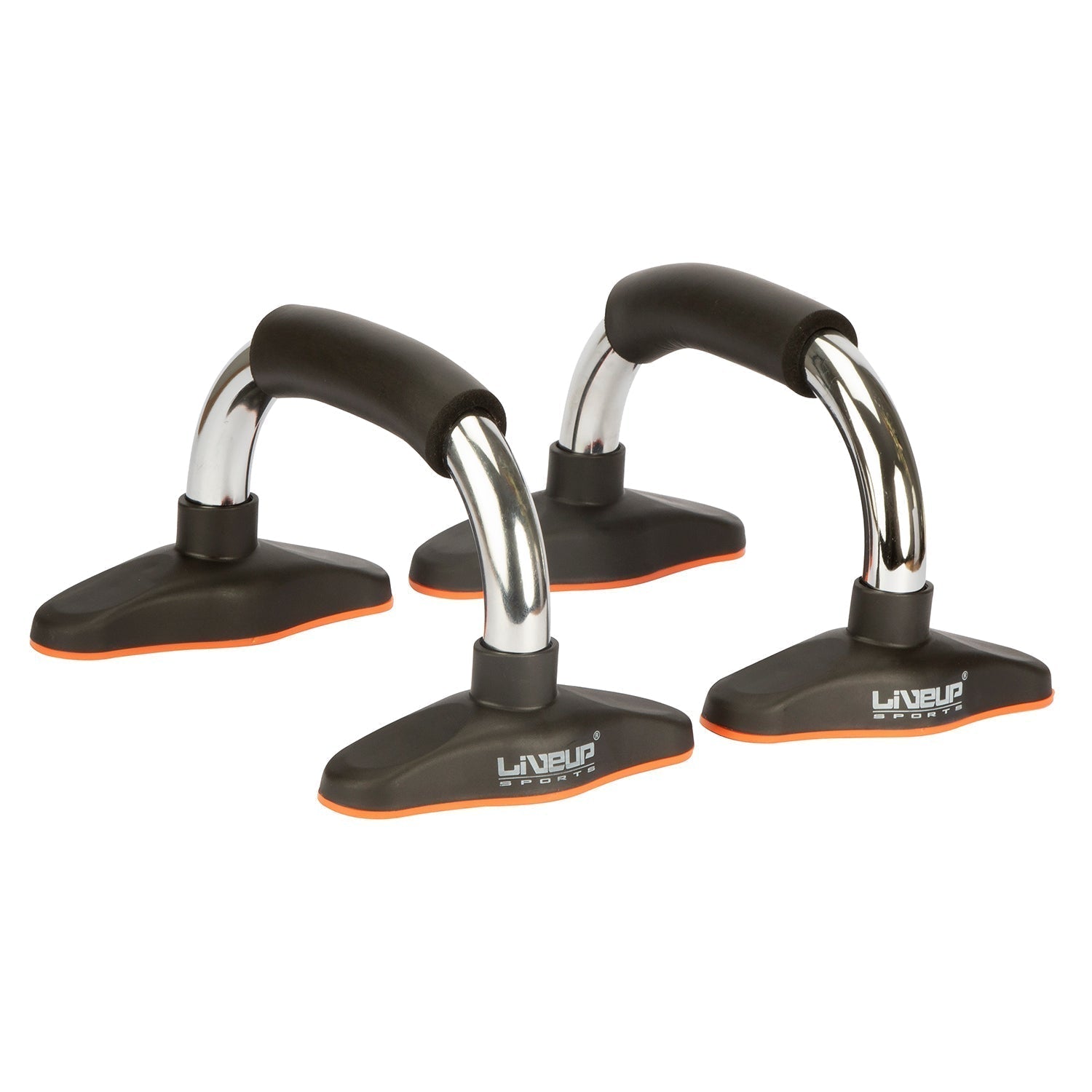 Chrome Push Up Fitness Bars - Bargainia.com -  - LVPS-LS3162