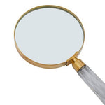 Churchill Antique Gold Finish Magnifying Glass - Bargainia.com - 5018705497310