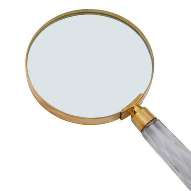 Churchill Antique Gold Finish Magnifying Glass - Bargainia.com - 5018705497310