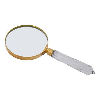 Churchill Antique Gold Finish Magnifying Glass - Bargainia.com - 5018705497310