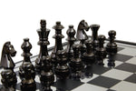 Churchill Games Black And Silver Chess Set - Bargainia.com - 5018705497174
