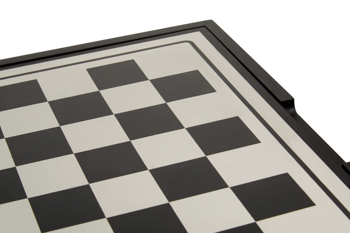 Churchill Games Black And Silver Chess Set - Bargainia.com - 5018705497174