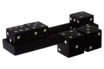Churchill Games Black And White 5 Dice Set - Bargainia.com - 5018705450698