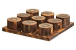 Churchill Games Brown And Black Finish Noughts And Crosses - Bargainia.com - 5063227013029